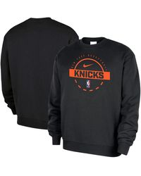 Nike - New York Knicks 2025/26 Authentic Practice Club Sweatshirt - Lyst