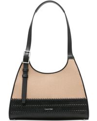 Calvin Klein - Quill Whip-stitch Shoulder Bag - Lyst