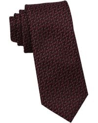 KARL LAGERFELD - Textured Classic Tie - Lyst