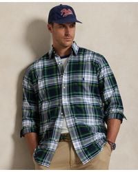 Polo Ralph Lauren - Big & Tall Plaid Oxford Shirt - Lyst
