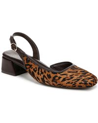 Naturalizer - Jayla Mid-heel Square Toe Slingback Pumps - Lyst