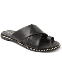 bcbg black sandals