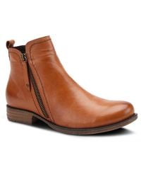 Spring Step - Oziel Leather Bootie - Lyst