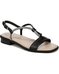 LifeStride - Radiant Square Open Toe Slingback Dress Sandals - Lyst