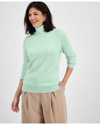 Charter Club - 100% Cashmere Petite Turtleneck Sweater - Lyst