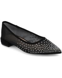 Journee Collection - Gracelynn Embellished Mesh Ballet Flats - Lyst