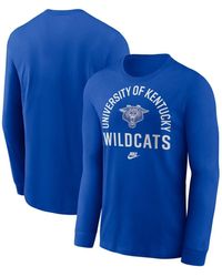 Nike - Kentucky Wildcats Legacy Arched Logo Long Sleeve T-shirt - Lyst