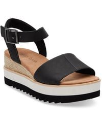 TOMS - Diana Wedge Sandal - Lyst