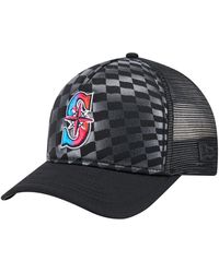 KTZ - Seattle Mariners Gradient 9forty A-frame M-crown Trucker Adjustable Hat - Lyst
