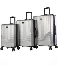 Nicole Miller - Fanciful 3 Piece luggage Set - Lyst