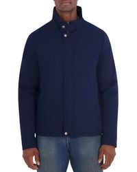 Ben Sherman - Stand-collar Zip-and-snap Jacket - Lyst