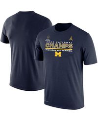 Nike - Brand Michigan Wolverines College Football Playoff 2023 National Champions Performance T-shirt - Lyst