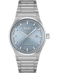 BOSS - Candor Auto Automatic Stainless Steel Watch 41mm - Lyst