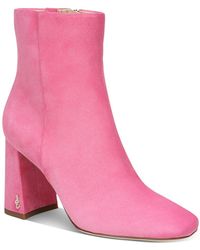 Pink Heel and high heel boots for Women 