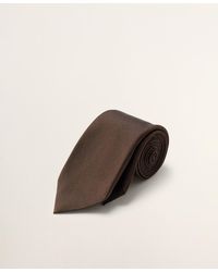 Mango - Silk Tie - Lyst
