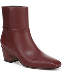 Franco Sarto - Saydie Square Toe Pull On Short Boots - Lyst