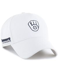 '47 - Milwaukee Brewers Foundational Pinch Offside Adjustable Hat - Lyst