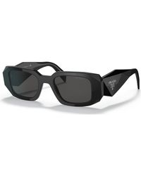 Prada - Low Bridge Fit Sunglasses, Pr 17wsf 51 - Lyst