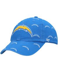 '47 - '47 Los Angeles Chargers Confetti Clean Up Adjustable Hat - Lyst