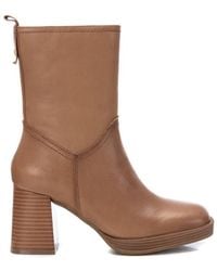Xti - Leather Booties Carmela Collection By - Lyst