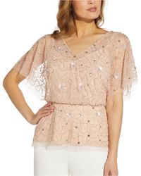 Adrianna Papell Tops for Women - Up to 50% off at Lyst.com