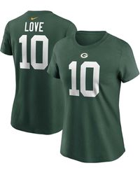 Nike - Jordan Love Bay Packers Player Name And Number T-shirt - Lyst