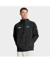 Nike - Detroit Lions Sideline Alt Pack Anorak Half-zip Hoodie Jacket - Lyst