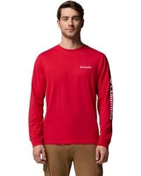 Columbia - Fundamental Graphic Long-sleeve T-shirt - Lyst