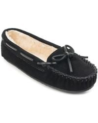 Minnetonka - Cally Wide Width Slippers - Lyst