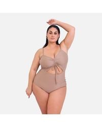 Rebdolls - Plus Size Big Risk Wrap Around Kimono Crop Top - Lyst