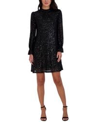 Julia Jordan - Sequin Mock-neck Sheath Dress - Lyst
