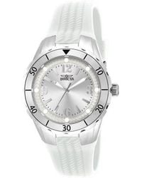 INVICTA WATCH - 17479 Angel Quartz 3 Hand Silver Dial Watch - Lyst