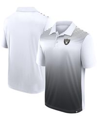 LOGO ATHLETIC - White/black Las Vegas Raiders Sandlot Game Polo Shirt - Lyst