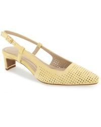 Kenneth Cole - Marbella Perf Slingback Pumps - Lyst