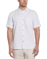 Cubavera - Palm Print Short-sleeve Button-down Shirt - Lyst