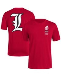 adidas - Distressed Louisville Cardinals Reverse Retro Baseball 2 Hit T-shirt - Lyst