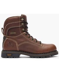 Georgia Boot - Amp Lt Logger Alloy Toe Waterproof Low Heel Logger Boot - Lyst