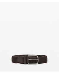 Mango - Braided Elastic Belt - Lyst