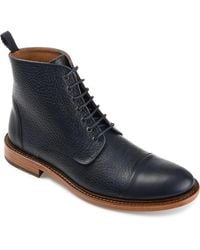 Taft - Rome Full-grain Leather Cap Toe Dress Boots - Lyst