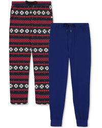 Gap - 2-pk. Waffle-knit jogger-leg Pajama Pants - Lyst