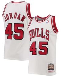 Mitchell & Ness - Michael Jordan Chicago Bulls 1994-95 Hardwood Classics Authentic Player Jersey - Lyst