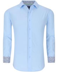 Tom Baine - Slim Fit Performance Solid Button Down Shirt - Lyst