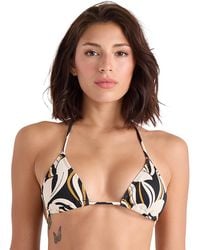 Volcom - Wild Bloom Triangle Swim Top - Lyst