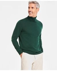 Club Room - Merino Wool Blend Turtleneck Sweater - Lyst