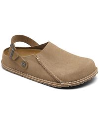 Birkenstock - Lutry 365 Suede Clogs From Finish Line - Lyst