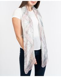 Vince Camuto - Birdy Floral Printed Square Scarf - Lyst