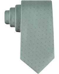 Calvin Klein - Brack Solid Unsolid Pattern Classic Tie - Lyst