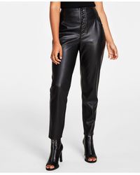 bar iii faux leather leggings