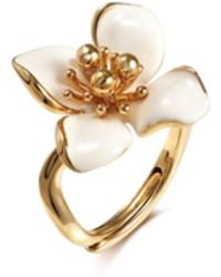 Retro Chic - Iris Blossom Ring - Lyst