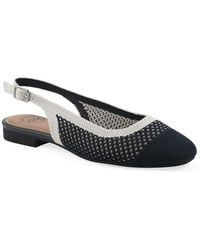 White Mountain - Bonie Slingback Flats - Lyst